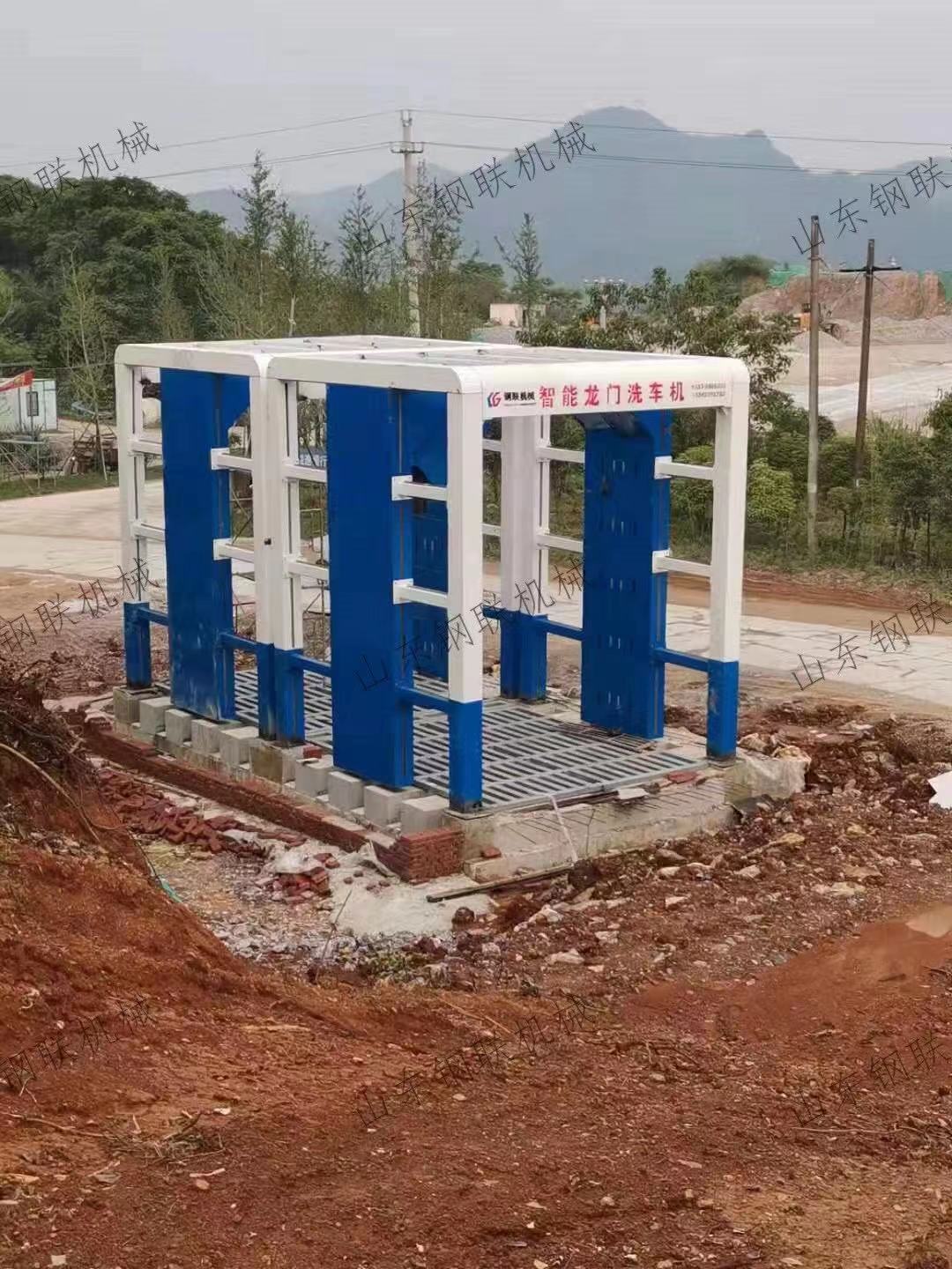 鋼聯(lián)機(jī)械9m加強(qiáng)型GL-500龍門洗車機(jī) 景德鎮(zhèn)安裝中感謝老用戶支持